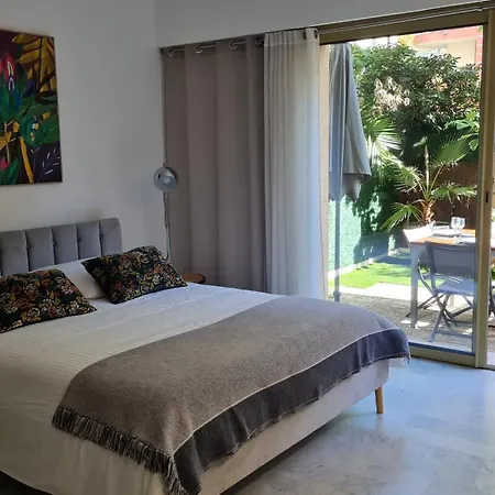 Sun-beach Avec Parking Et Jardin - 500m Des Plages De Juan Les Pins Appartement